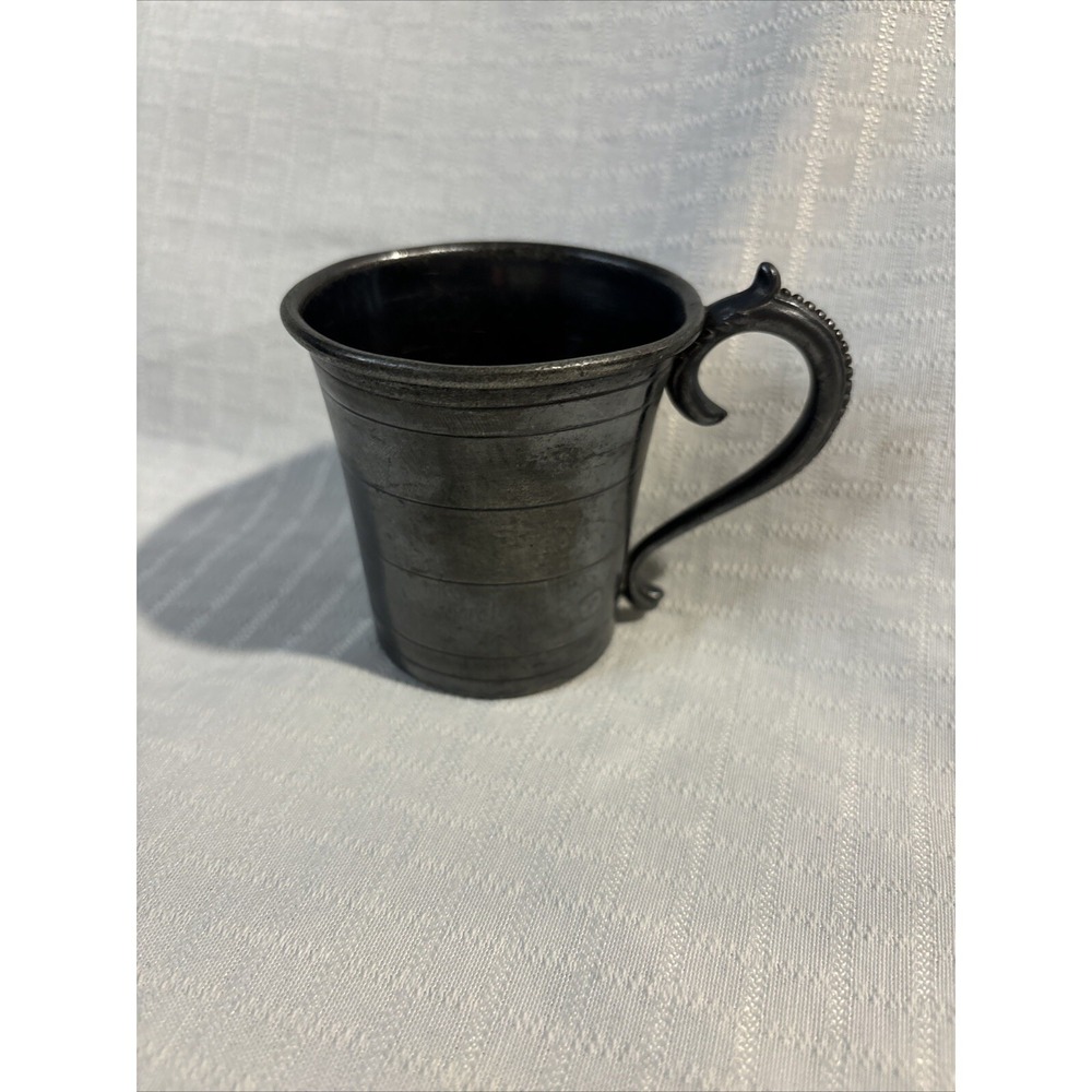 Vintage Child's Cup Rockford Silver P Co # 8 Quadruple